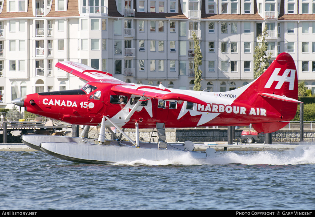 Aircraft Photo of C-FODH | De Havilland Canada DHC-3 Otter | Harbour Air | AirHistory.net #11617