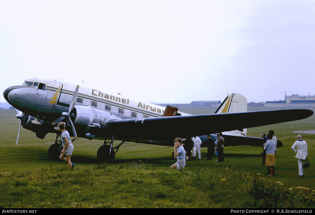 Aircraft Photo of G-AHCU | Douglas C-47A Skytrain | Channel Airways | AirHistory.net #11625