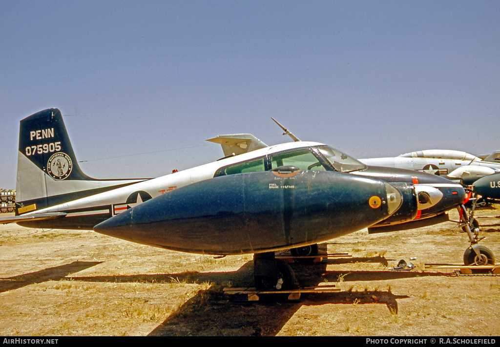 Aircraft Photo of 57-5905 / 075905 | Cessna U-3A Blue Canoe | USA - Air Force | AirHistory.net #11628