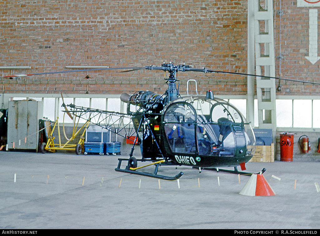 Aircraft Photo of D-HIFO | Aerospatiale SA-318C Alouette II Astazou | AirHistory.net #11629