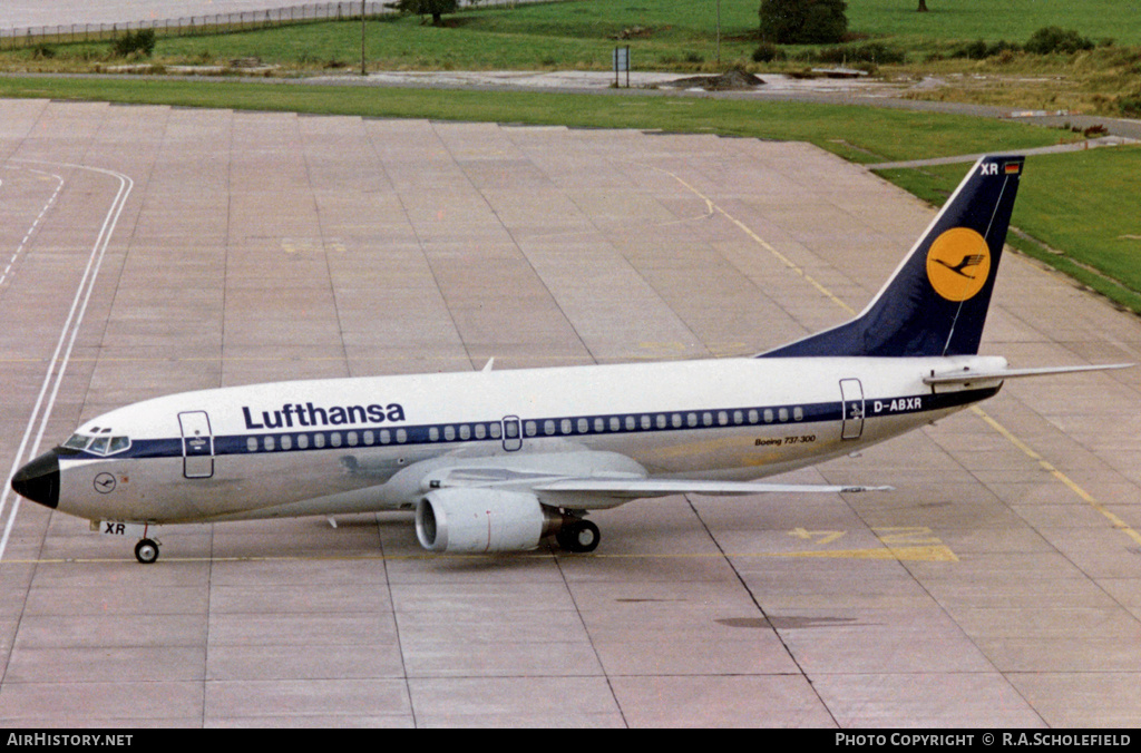 Aircraft Photo of D-ABXR | Boeing 737-330 | Lufthansa | AirHistory.net #11631