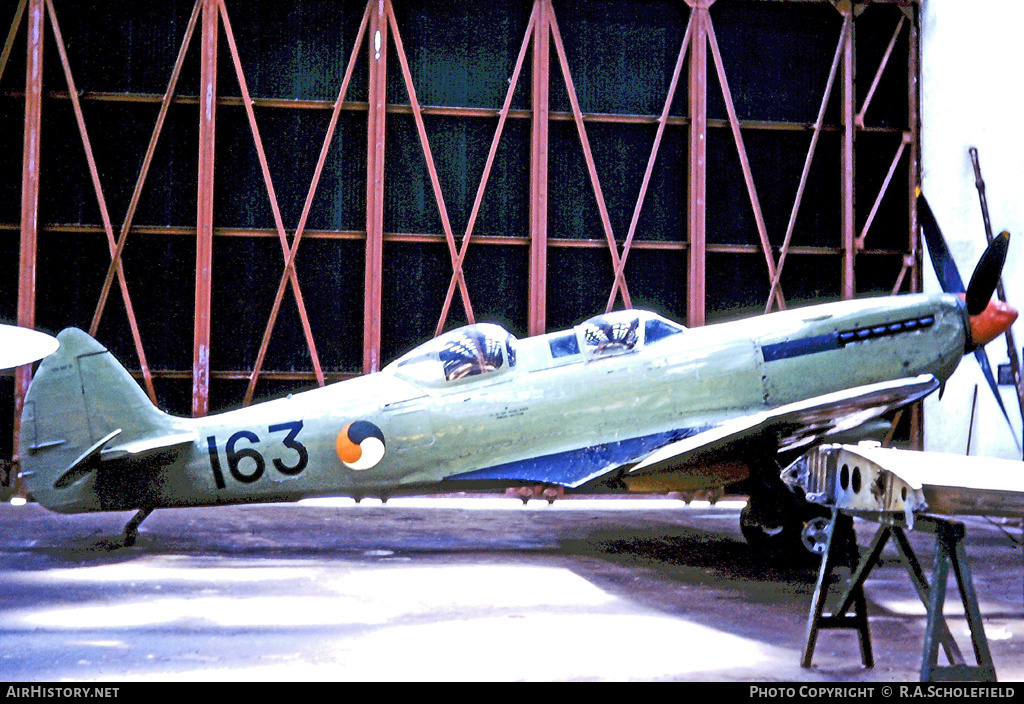 Aircraft Photo of 163 | Supermarine 509 Spitfire T9 | Ireland - Air Force | AirHistory.net #11632