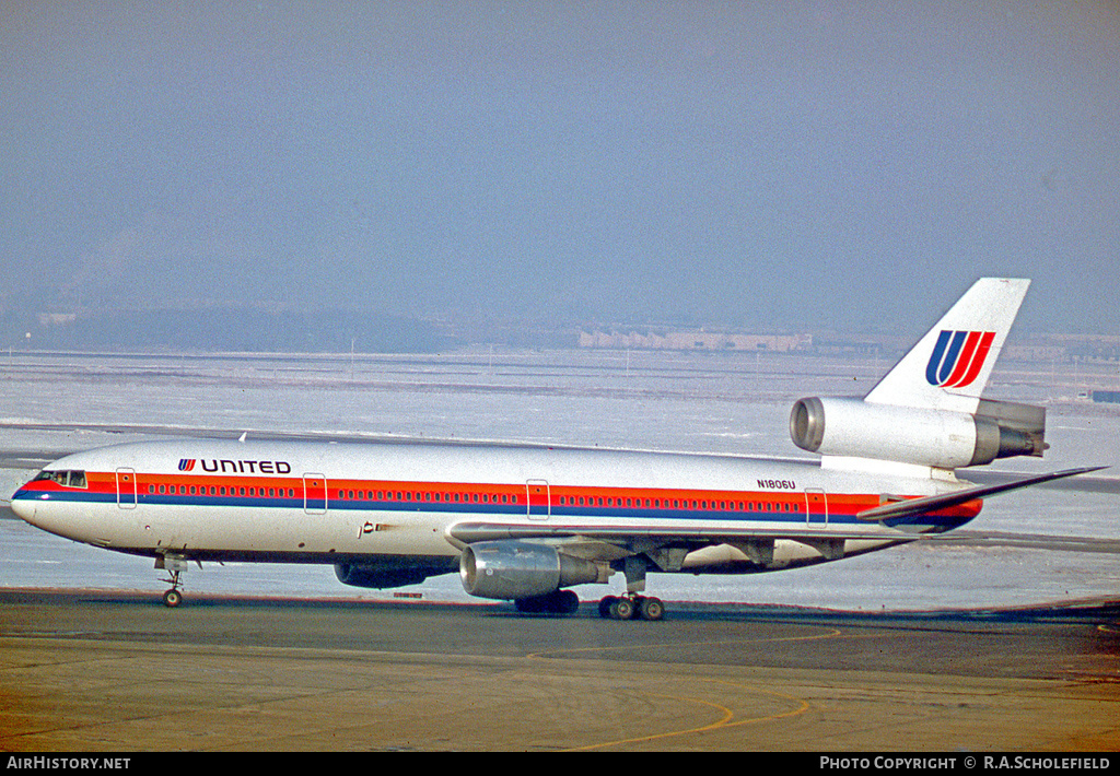 Aircraft Photo of N1806U | McDonnell Douglas DC-10-10 | United Airlines | AirHistory.net #11642