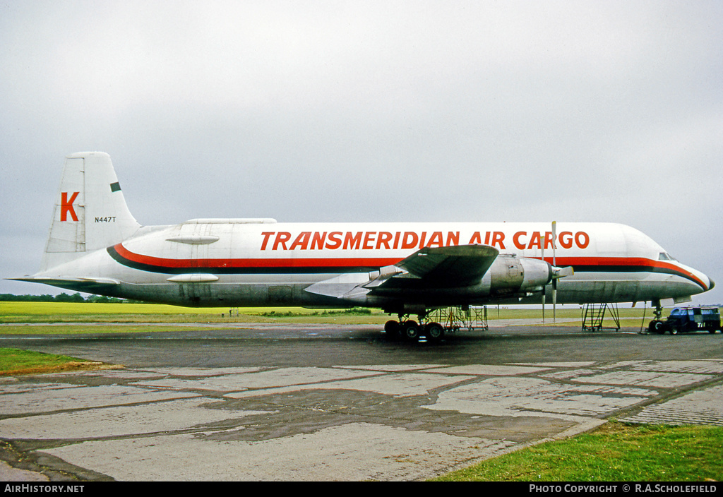 Aircraft Photo of N447T | Conroy CL-44-O Guppy | Transmeridian Air Cargo | AirHistory.net #11645
