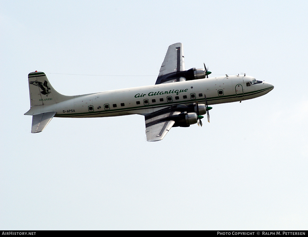 Aircraft Photo of G-APSA | Douglas DC-6A(C) | Air Atlantique | AirHistory.net #11687