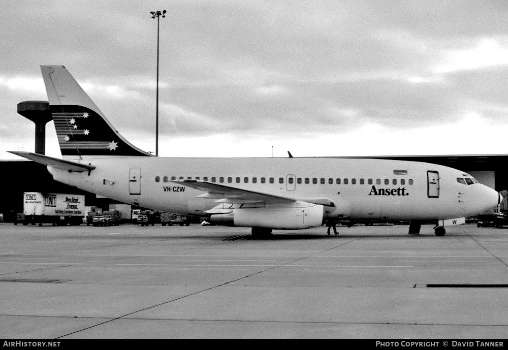 Aircraft Photo of VH-CZW | Boeing 737-277/Adv | Ansett | AirHistory.net #11744