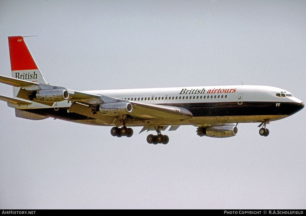 Aircraft Photo of G-APFF | Boeing 707-436 | British Airtours | AirHistory.net #11761
