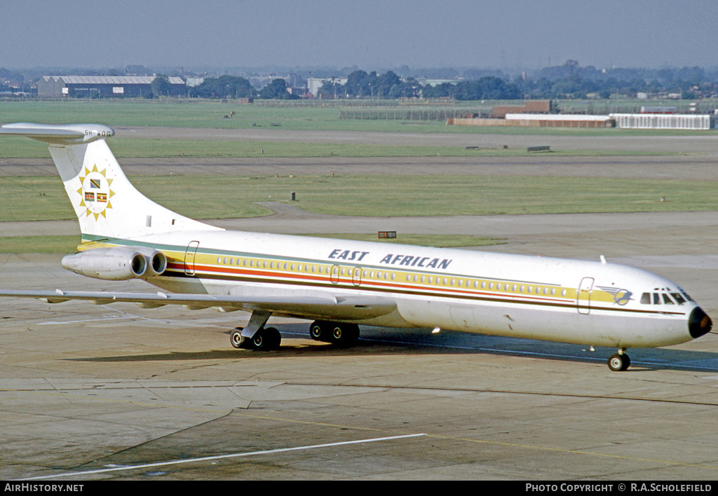 Aircraft Photo of 5H-MOG | Vickers Super VC10 Srs1154 | East African Airways | AirHistory.net #11762