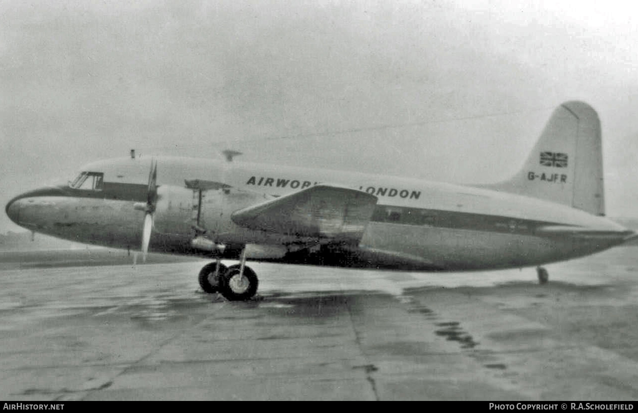 Aircraft Photo of G-AJFR | Vickers 627 Viking 1B | Airwork | AirHistory.net #11765