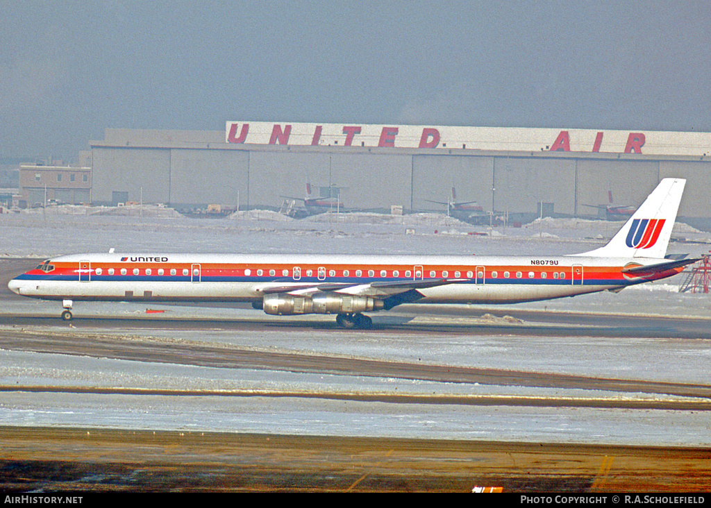 Aircraft Photo of N8079U | McDonnell Douglas DC-8-61 | United Airlines | AirHistory.net #11775