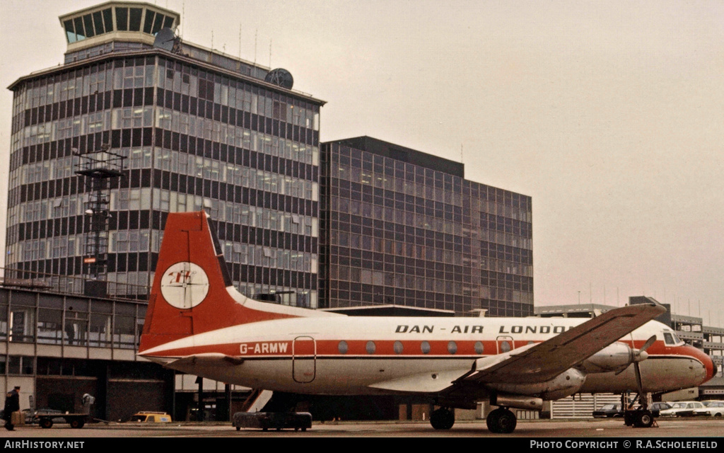 Aircraft Photo of G-ARMW | Avro 748 Srs1/101 | Dan-Air London | AirHistory.net #11778