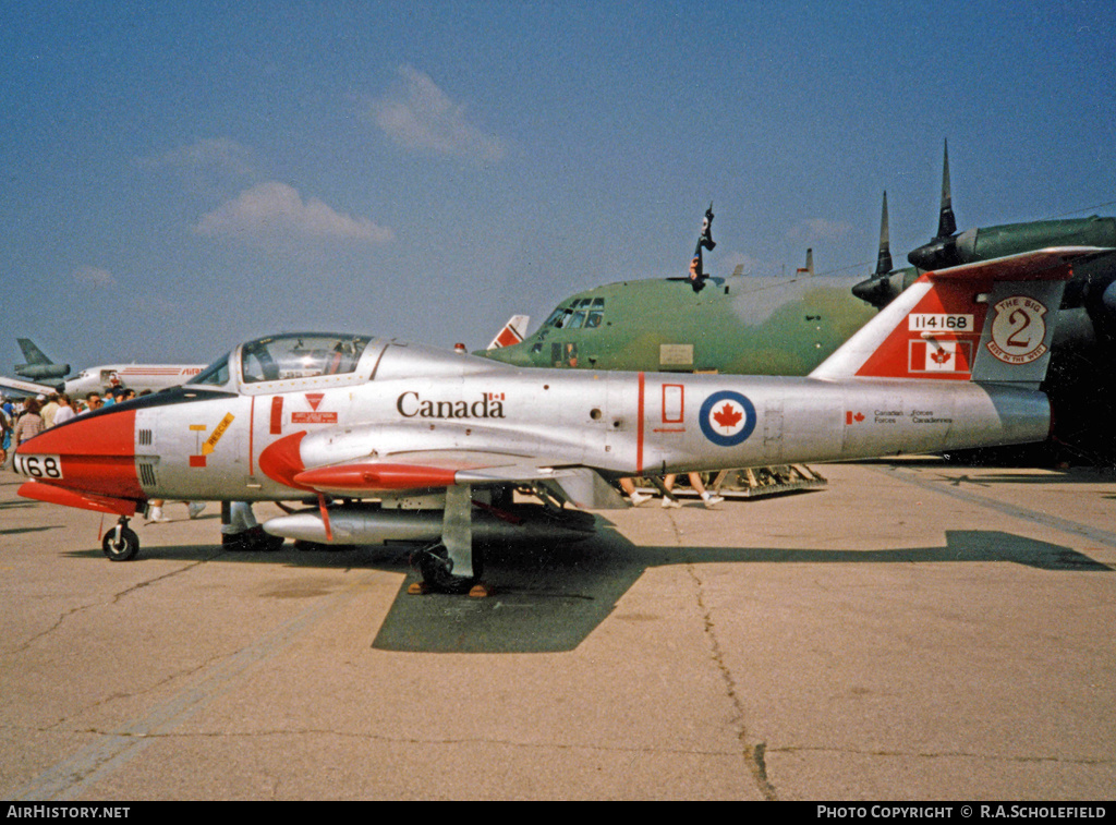 Aircraft Photo of 114168 | Canadair CT-114 Tutor (CL-41A) | Canada - Air Force | AirHistory.net #11785
