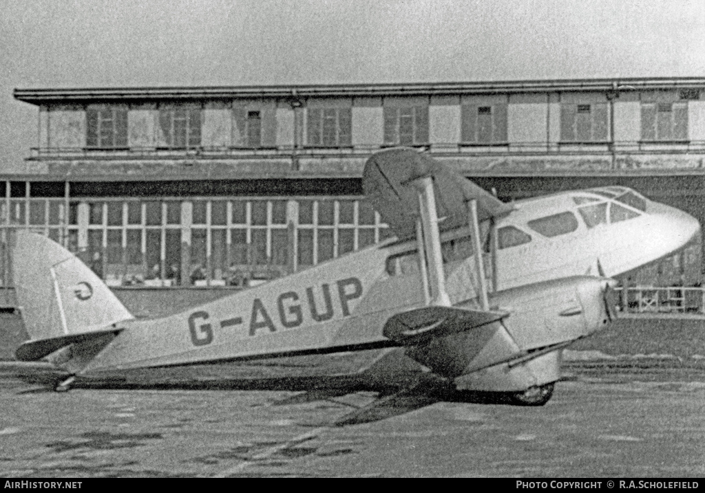 Aircraft Photo of G-AGUP | De Havilland D.H. 89A Dragon Rapide | BEA - British European Airways | AirHistory.net #11787