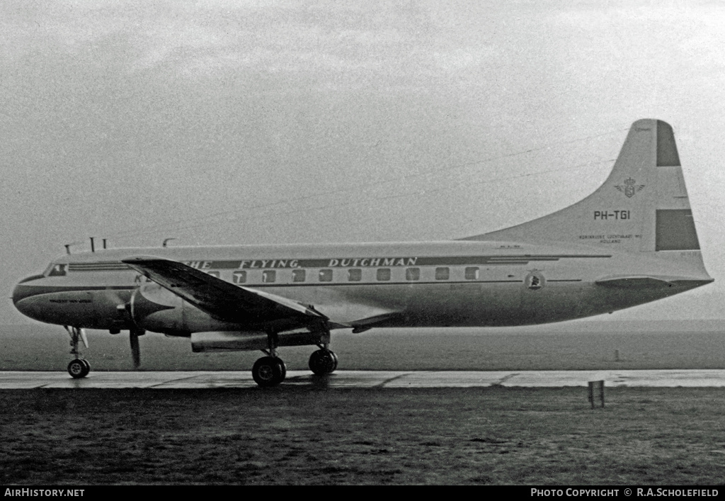 Aircraft Photo of PH-TGI | Convair 340-48 | KLM - Royal Dutch Airlines | AirHistory.net #11789
