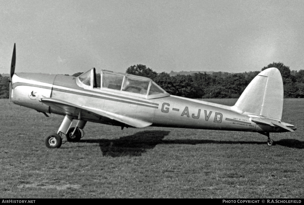 Aircraft Photo of G-AJVD | De Havilland Canada DHC-1A-1 Chipmunk | AirHistory.net #11790