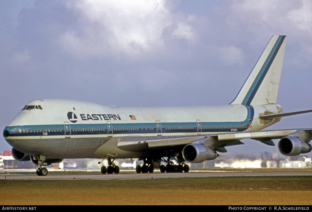 Aircraft Photo of N735PA | Boeing 747-121 | Eastern Air Lines | AirHistory.net #11804