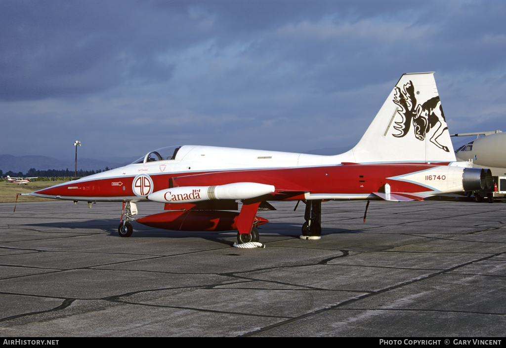 Aircraft Photo of 116740 | Canadair CF-116A | Canada - Air Force | AirHistory.net #11805
