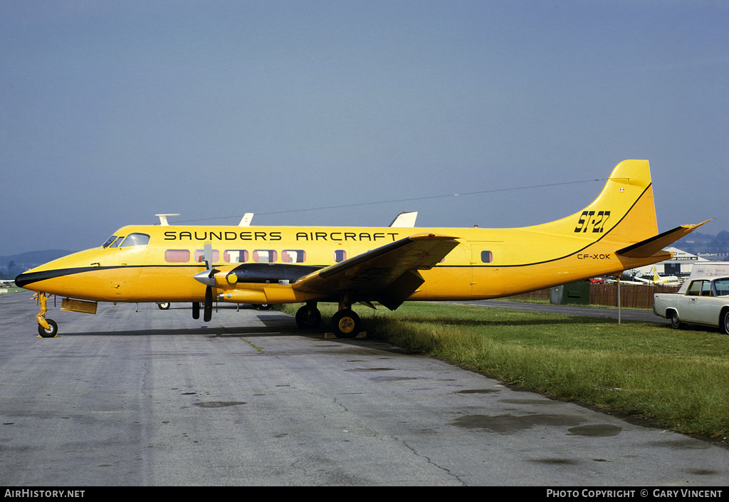 Aircraft Photo of CF-XOK | Saunders ST-27 | Saunders Aircraft | AirHistory.net #11812