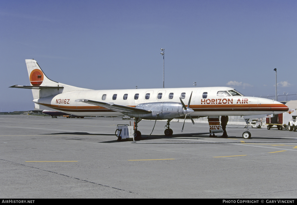 Aircraft Photo of N3116Z | Fairchild Swearingen Tp88 Metro III | Horizon Air | AirHistory.net #11814