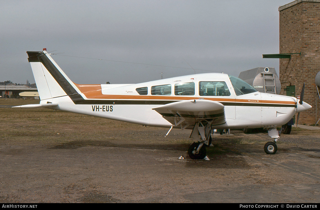 Aircraft Photo of VH-EUS | Beech A24R Musketeer Super R | AirHistory.net #11828