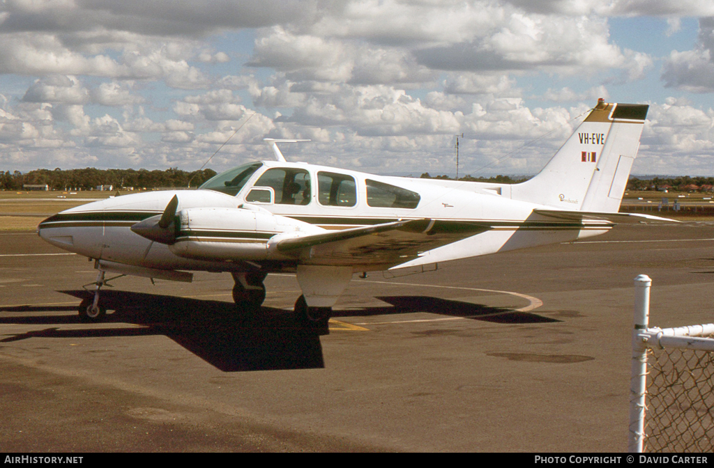 Aircraft Photo of VH-EVE | Beech D55 Baron | AirHistory.net #11837