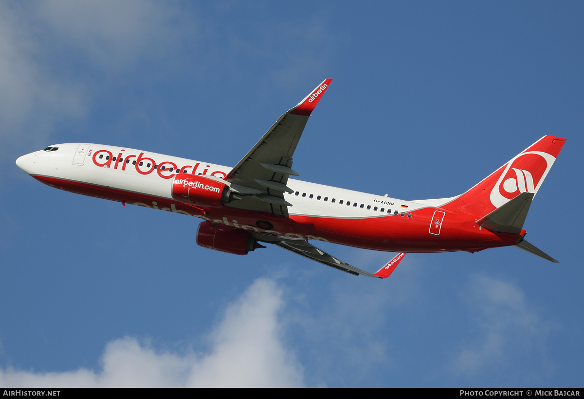 Aircraft Photo of D-ABMR | Boeing 737-86J | Air Berlin | AirHistory.net #11856