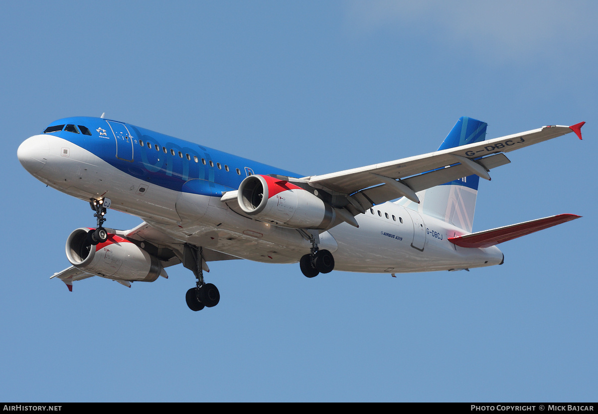 Aircraft Photo of G-DBCJ | Airbus A319-131 | BMI - British Midland International | AirHistory.net #11870