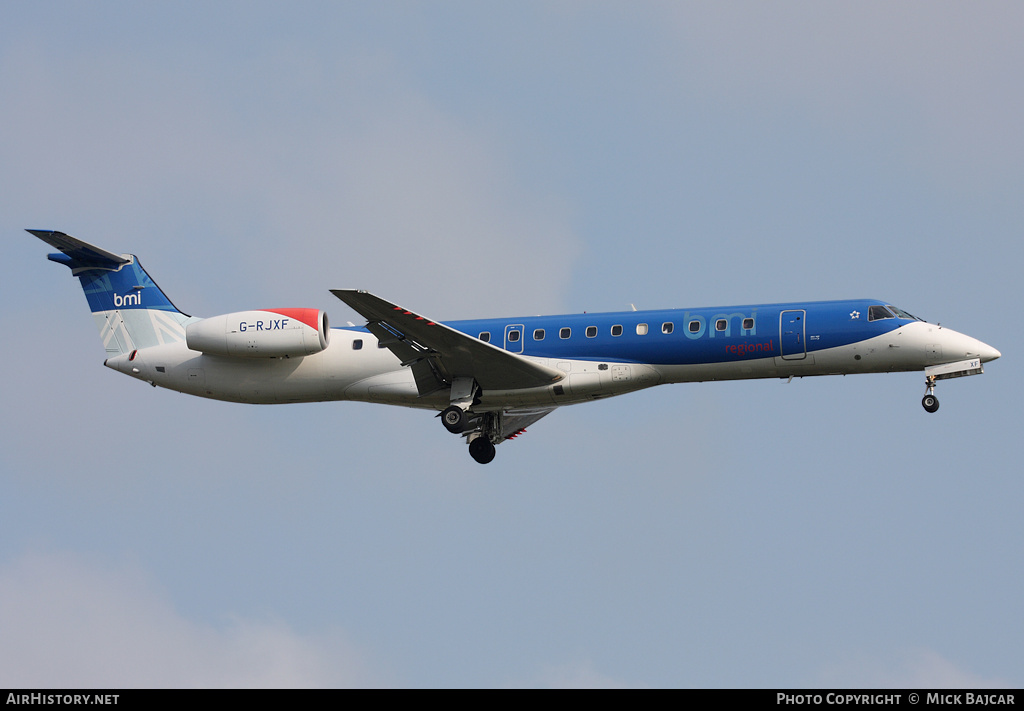 Aircraft Photo of G-RJXF | Embraer ERJ-145EP (EMB-145EP) | BMI Regional | AirHistory.net #11872