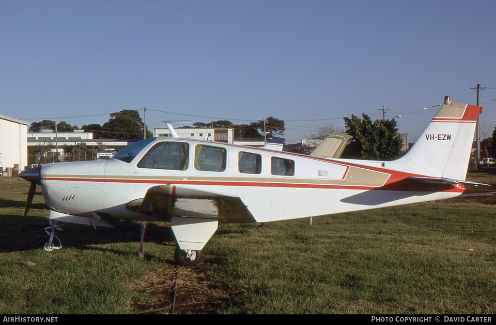 Aircraft Photo of VH-EZW | Beech A36 Bonanza 36 | AirHistory.net #11882