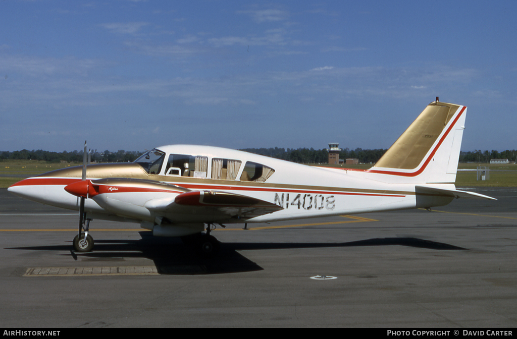 Aircraft Photo of N14008 | Piper PA-23-250 Aztec E | AirHistory.net #11891