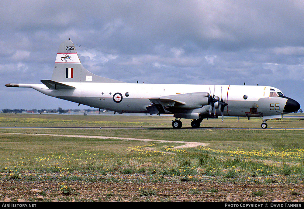 Aircraft Photo of A9-755 | Lockheed P-3C Orion | Australia - Air Force | AirHistory.net #11905