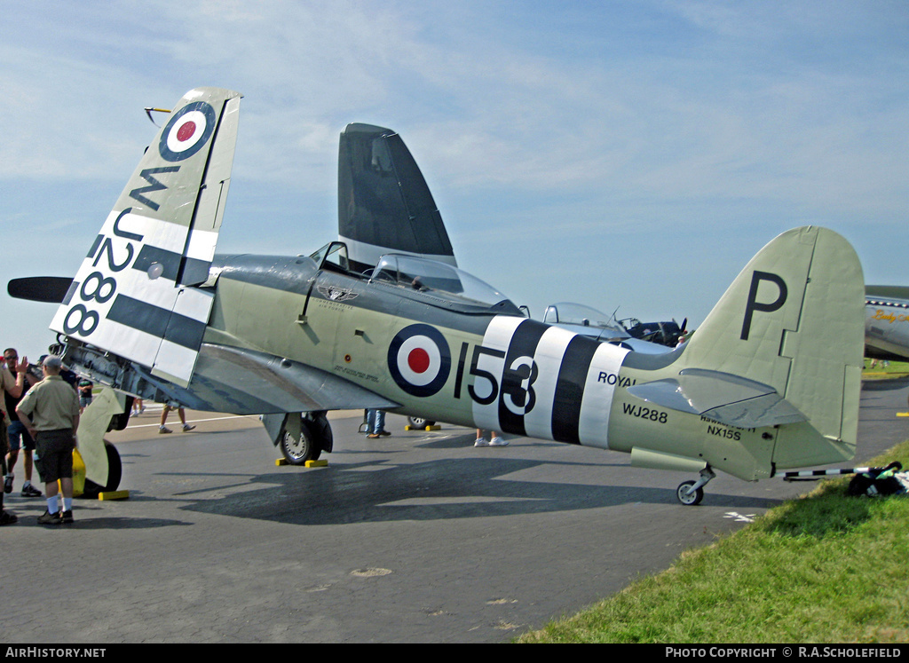 Aircraft Photo of NX15S / WJ288 | Hawker Sea Fury FB11 | UK - Navy | AirHistory.net #11942