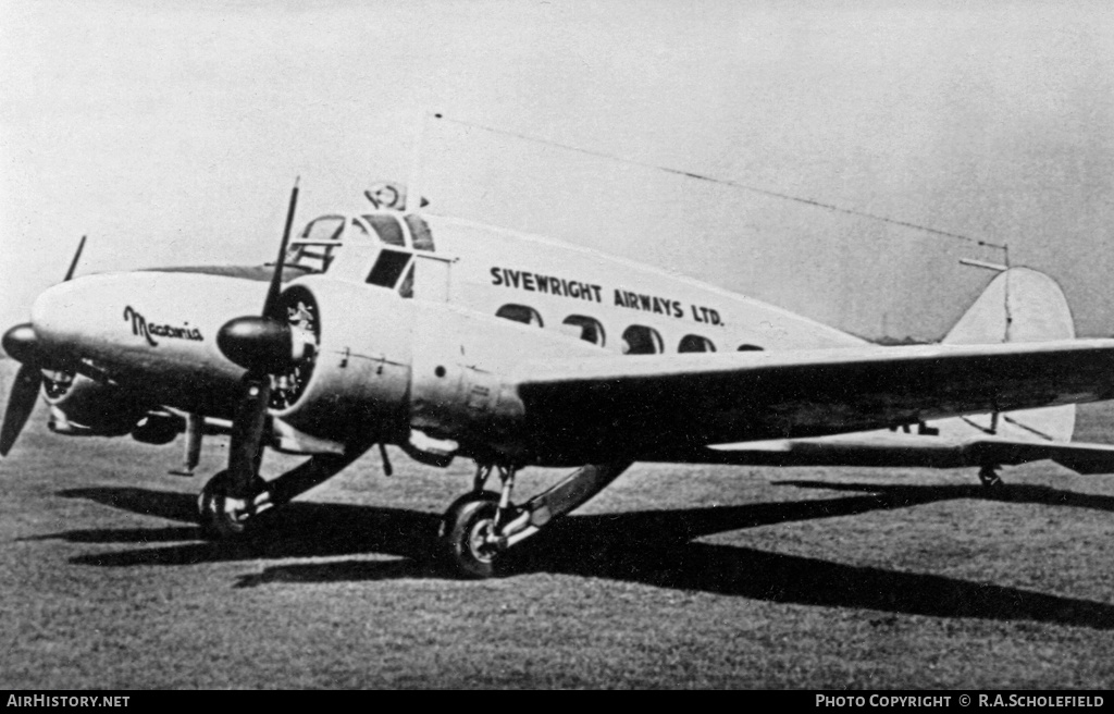 Aircraft Photo of G-AIXE | Avro 652A Nineteen Srs.2 | Sivewright Airways | AirHistory.net #11945