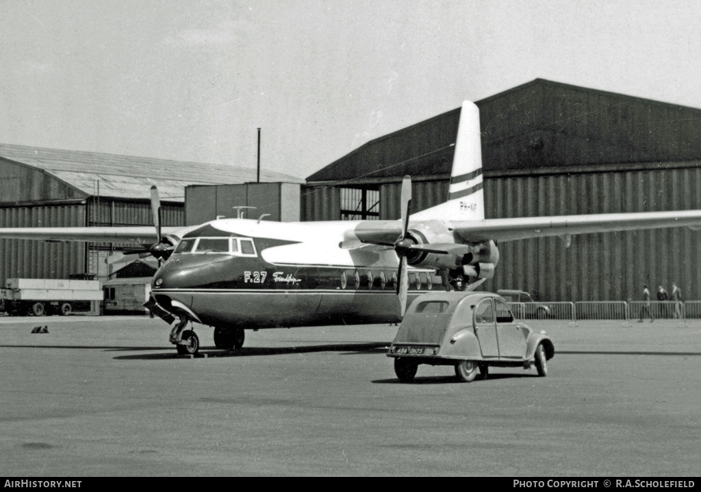Aircraft Photo of PH-NVF | Fokker F27-100 Friendship | Fokker | AirHistory.net #11948