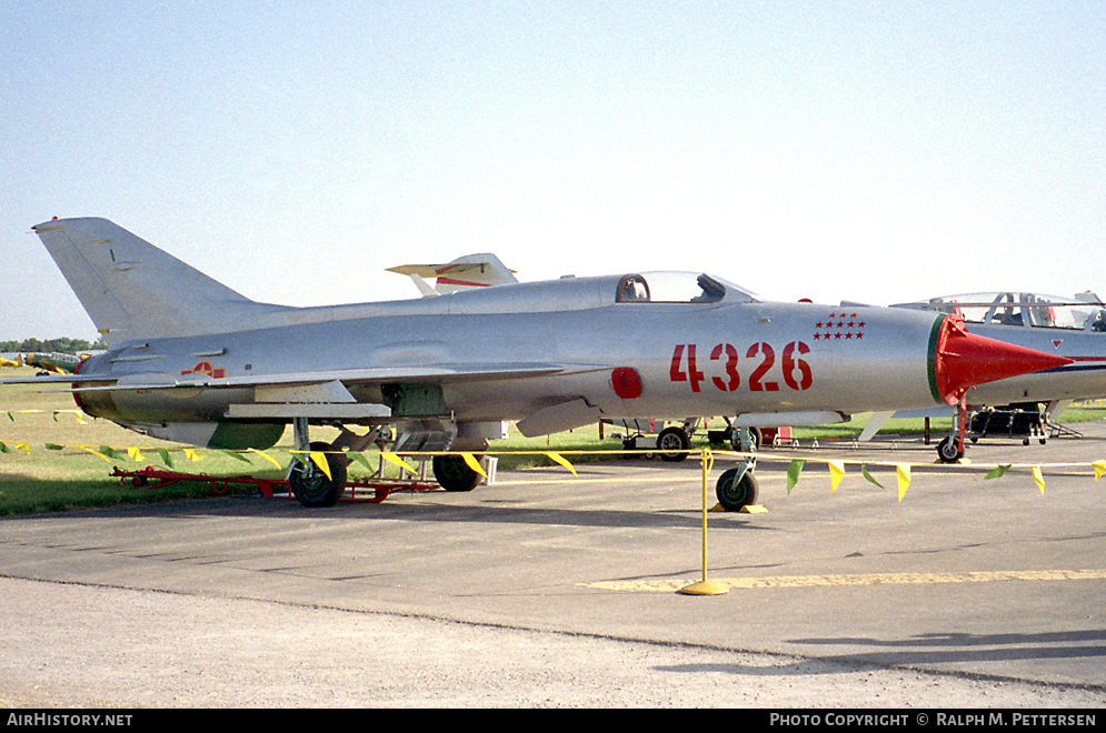 Aircraft Photo of N21MG / 4326 | Chengdu J-7 | Vietnam - Air Force | AirHistory.net #11951