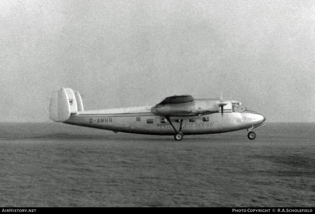 Aircraft Photo of G-AMHR | Handley Page HPR.1 Marathon Mk1A | Derby Aviation | AirHistory.net #11961