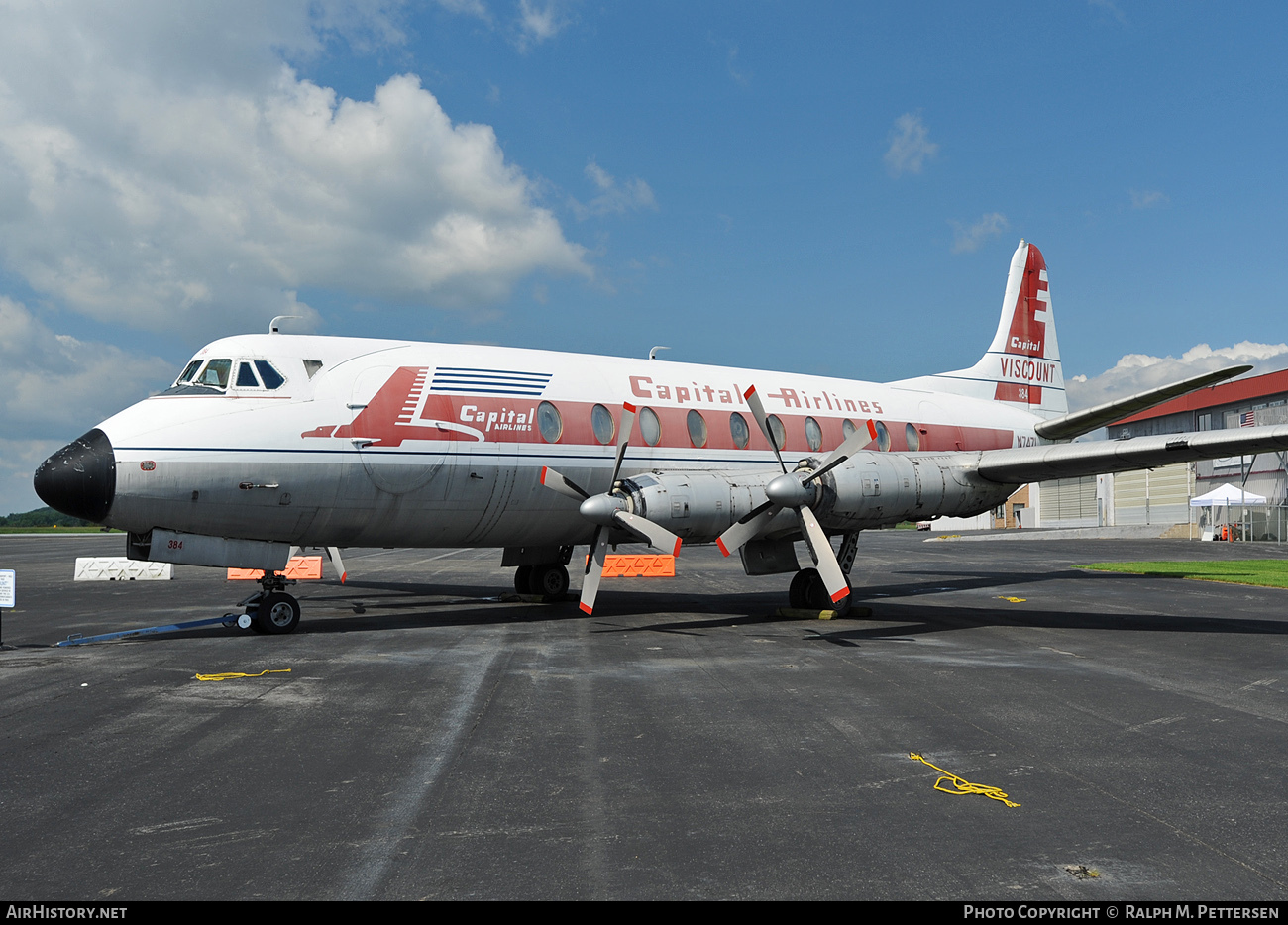 Aircraft Photo of N7471 | Vickers 798D Viscount | Capital Airlines | AirHistory.net #11977