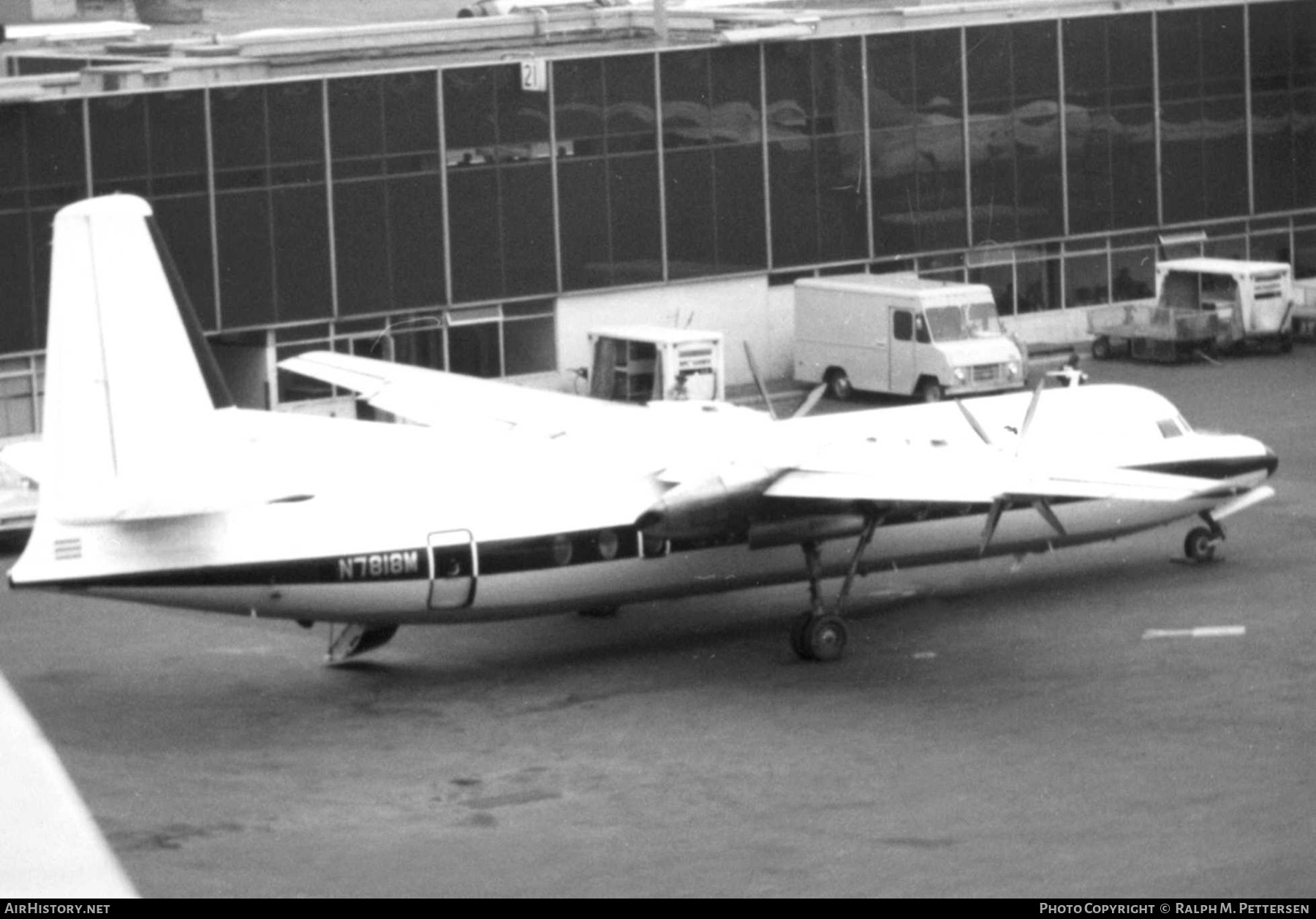 Aircraft Photo of N7818M | Fairchild Hiller FH-227B | Mohawk Airlines | AirHistory.net #11995