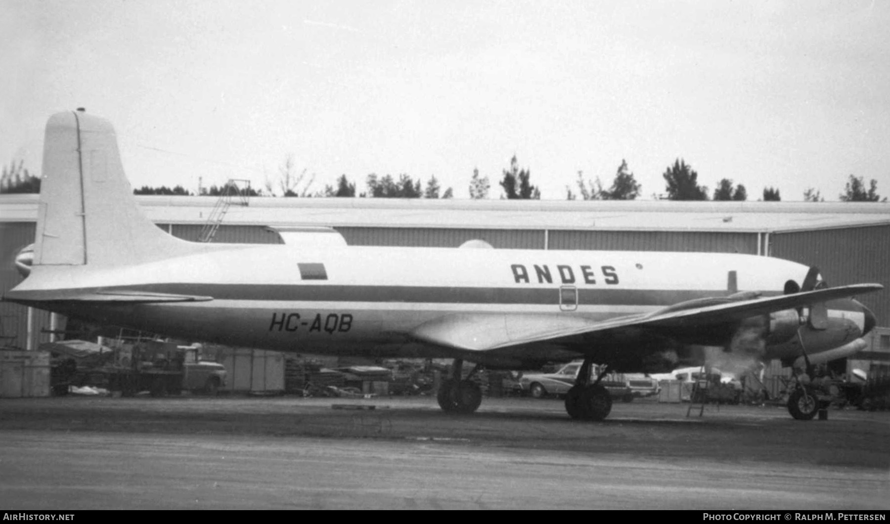 Aircraft Photo of HC-AQB | Douglas DC-6A | Andes Airlines | AirHistory.net #12008