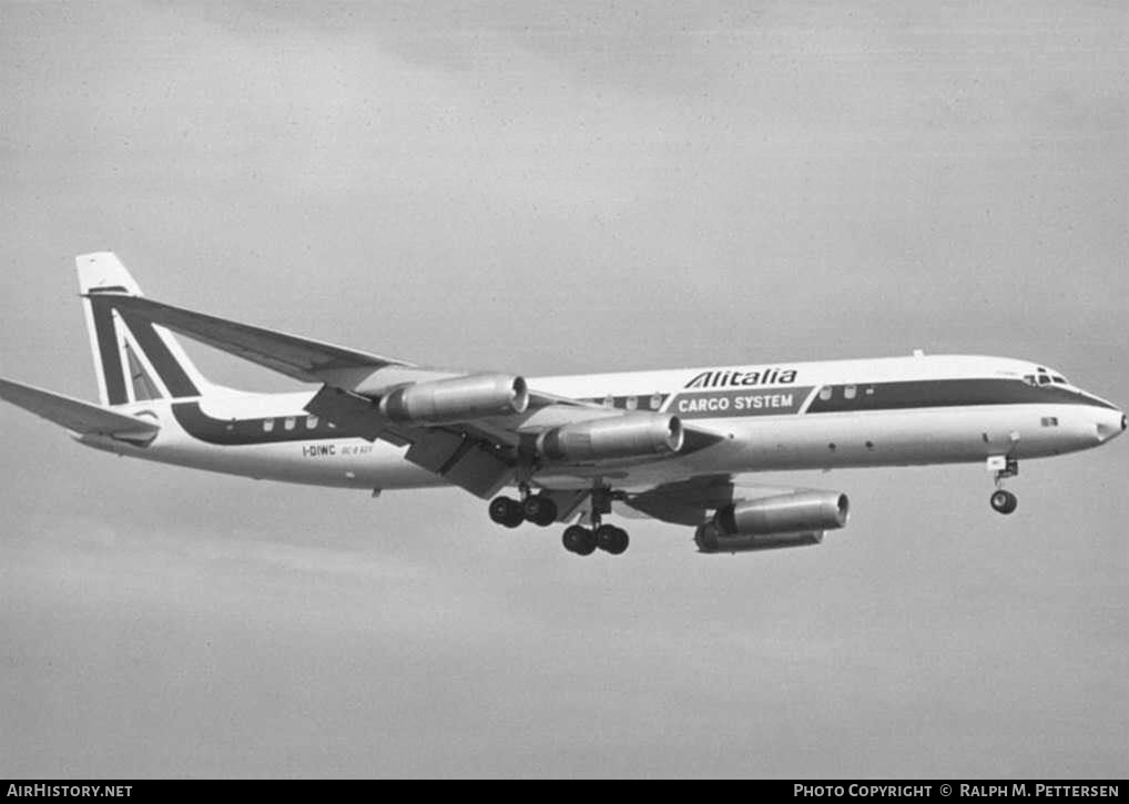Aircraft Photo of I-DIWC | McDonnell Douglas DC-8-62H/CF | Alitalia Cargo System | AirHistory.net #12009