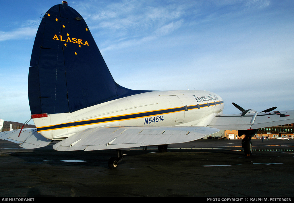 Aircraft Photo of N54514 | Curtiss C-46D Commando | Everts Air Cargo | AirHistory.net #12013