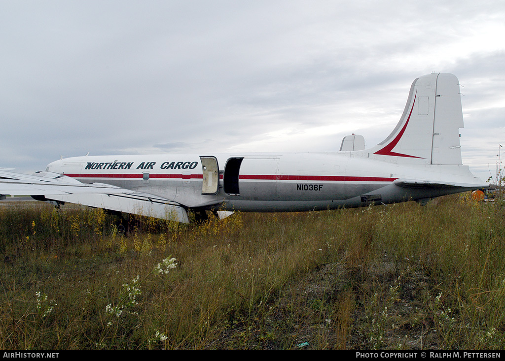 Aircraft Photo of N1036F | Douglas C-118A Liftmaster (DC-6A) | Northern Air Cargo - NAC | AirHistory.net #12014