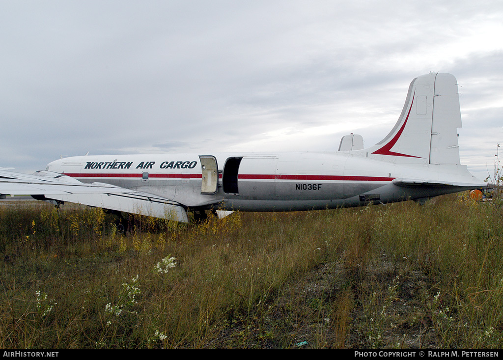 Aircraft Photo of N1036F | Douglas C-118A Liftmaster | Northern Air Cargo - NAC | AirHistory.net #12014