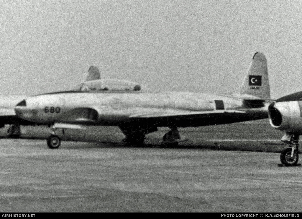 Aircraft Photo of 14680 | Lockheed T-33A | Turkey - Air Force | AirHistory.net #12018