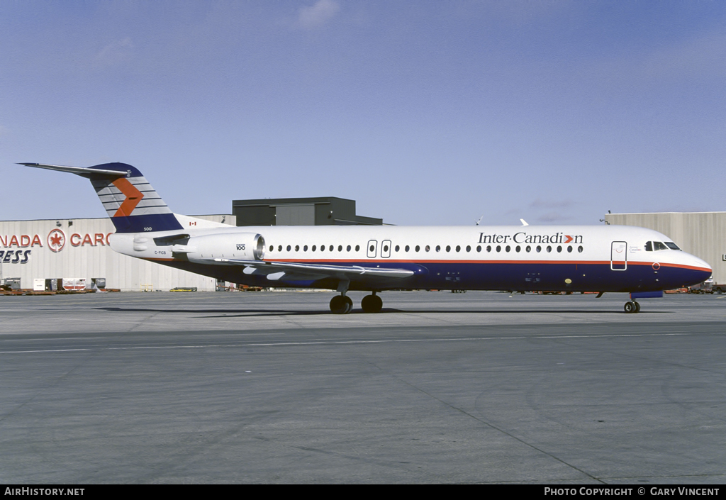 Aircraft Photo of C-FICB | Fokker 100 (F28-0100) | Inter-Canadien | AirHistory.net #12053