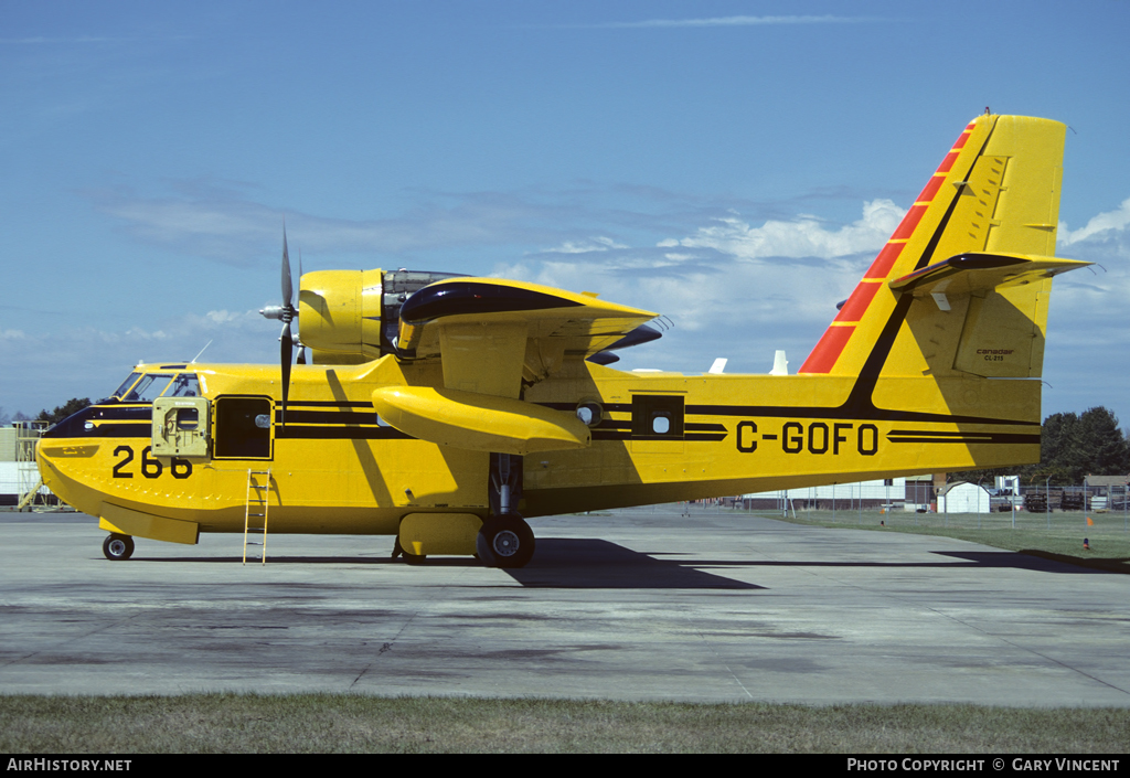 Aircraft Photo of C-GOFO | Canadair CL-215-V (CL-215-1A10) | AirHistory.net #12058