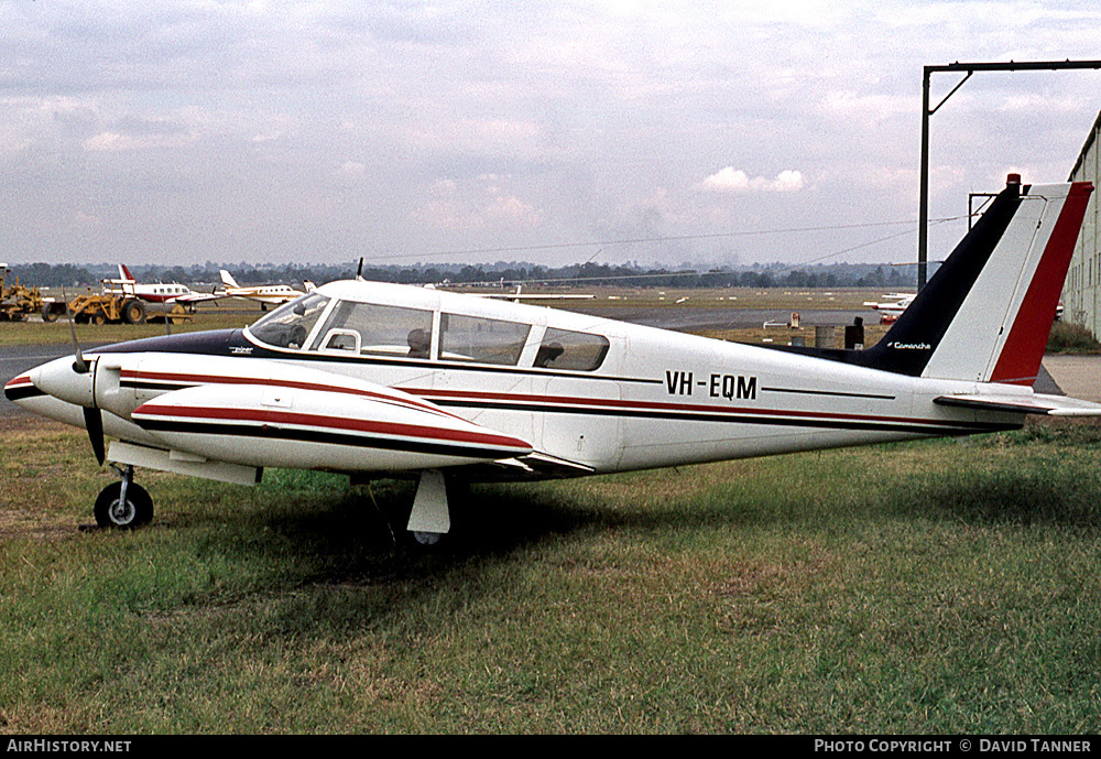 Aircraft Photo of VH-EQM | Piper PA-30-160 Turbo Twin Comanche B | AirHistory.net #12065