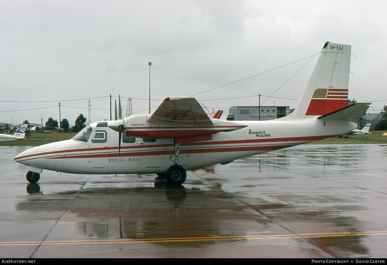 Aircraft Photo of VH-EXJ | Rockwell 500S Shrike Commander | Advance Airlines | AirHistory.net #12105