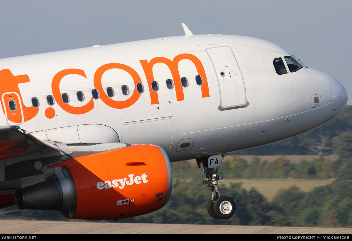 Aircraft Photo of G-EZFA | Airbus A319-111 | EasyJet | AirHistory.net #12112