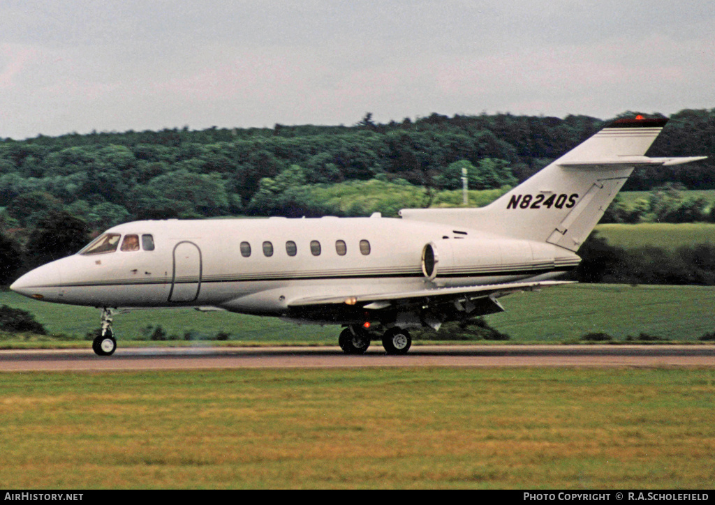 Aircraft Photo of N824QS | Raytheon Hawker 800XP | AirHistory.net #12156